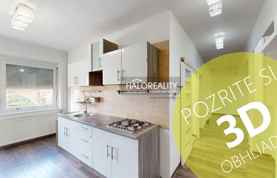 HALO reality - Predaj, trojizbový byt Komárno, ulica Františkánov - EXKLUZÍVNE HALO REALITY