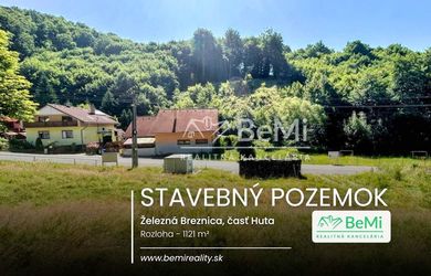 Pozemok na predaj – Železná Breznica (časť Huta)
