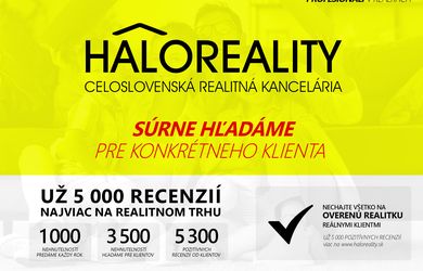 HALO reality - Kúpa dvojizbový byt Zvolen
