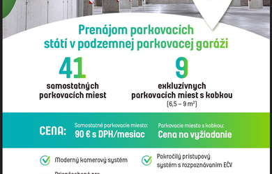 PARKING RÍNOK RAČA