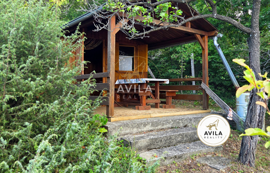 AVILA - 416 m² záhrada s chatkou v Čachticiach časť Kičman _ TOP