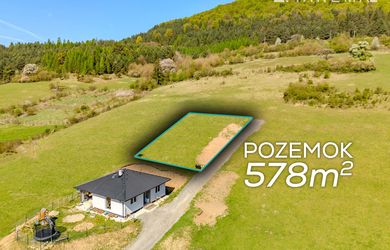 Krásny stavebný slnečný pozemok, 578m2, Prečín, PB