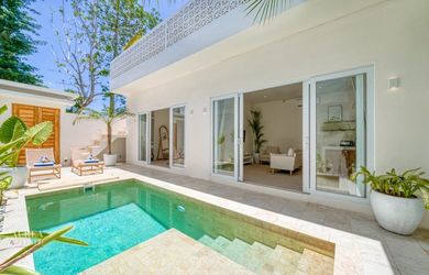 PREDAJ 3KK Investičná zariadená vila s bazénom BALI-pri pláži Balangan