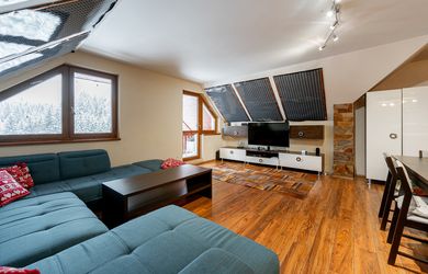Na predaj 3 izbový mezonetový apartmán - Kamzík, Donovaly